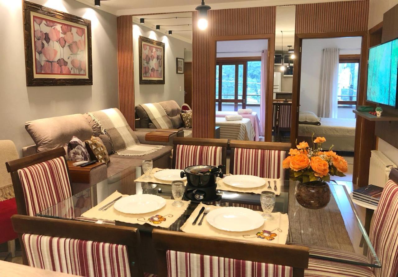 Apartamento 2 Quartos - Conforto Completo Canela Kültér fotó