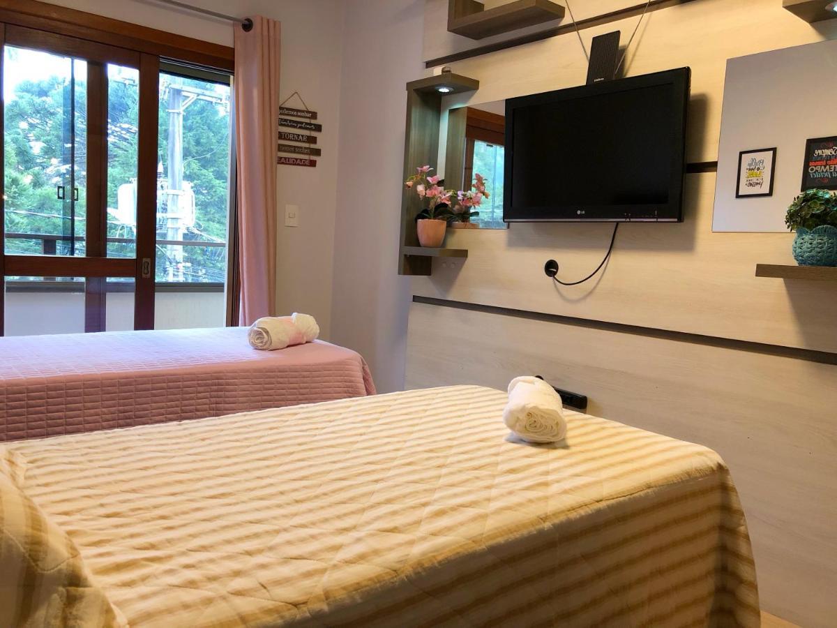 Apartamento 2 Quartos - Conforto Completo Canela Kültér fotó
